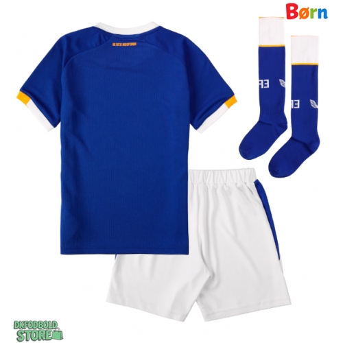 Everton Replika Babytøj Hjemmebanesæt Børn 2026-27 Kortærmet (+ Korte bukser)